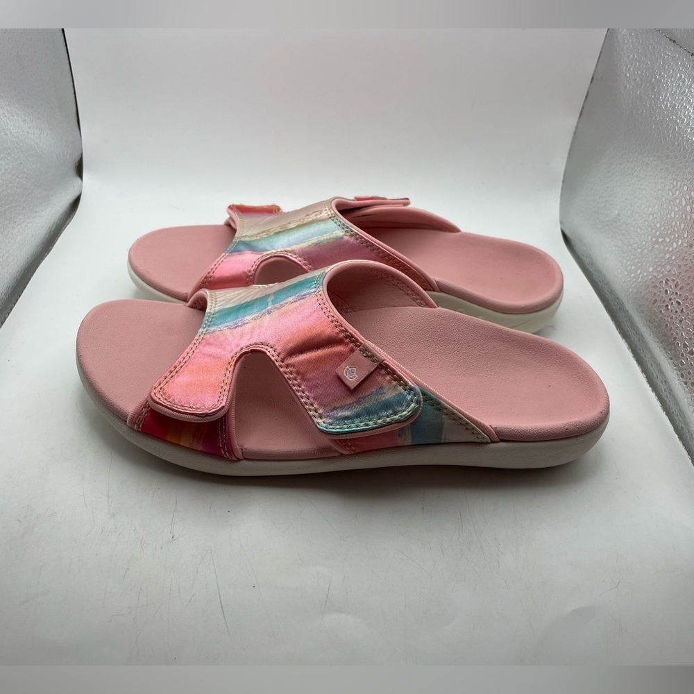 SOLD! Spenco women’s pink slide sandals size 7